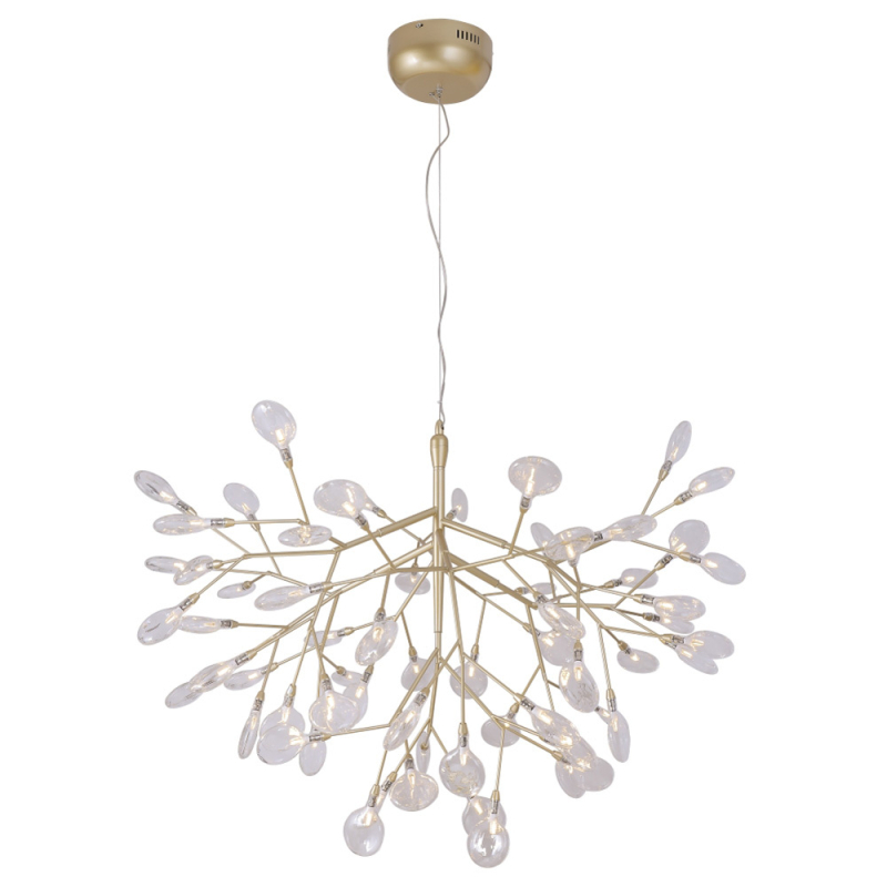 Подвесная люстра Crystal Lux Evita SP63 Gold/Transparent Подвесная люстра Crystal Lux Evita SP63 Gold/Transparent