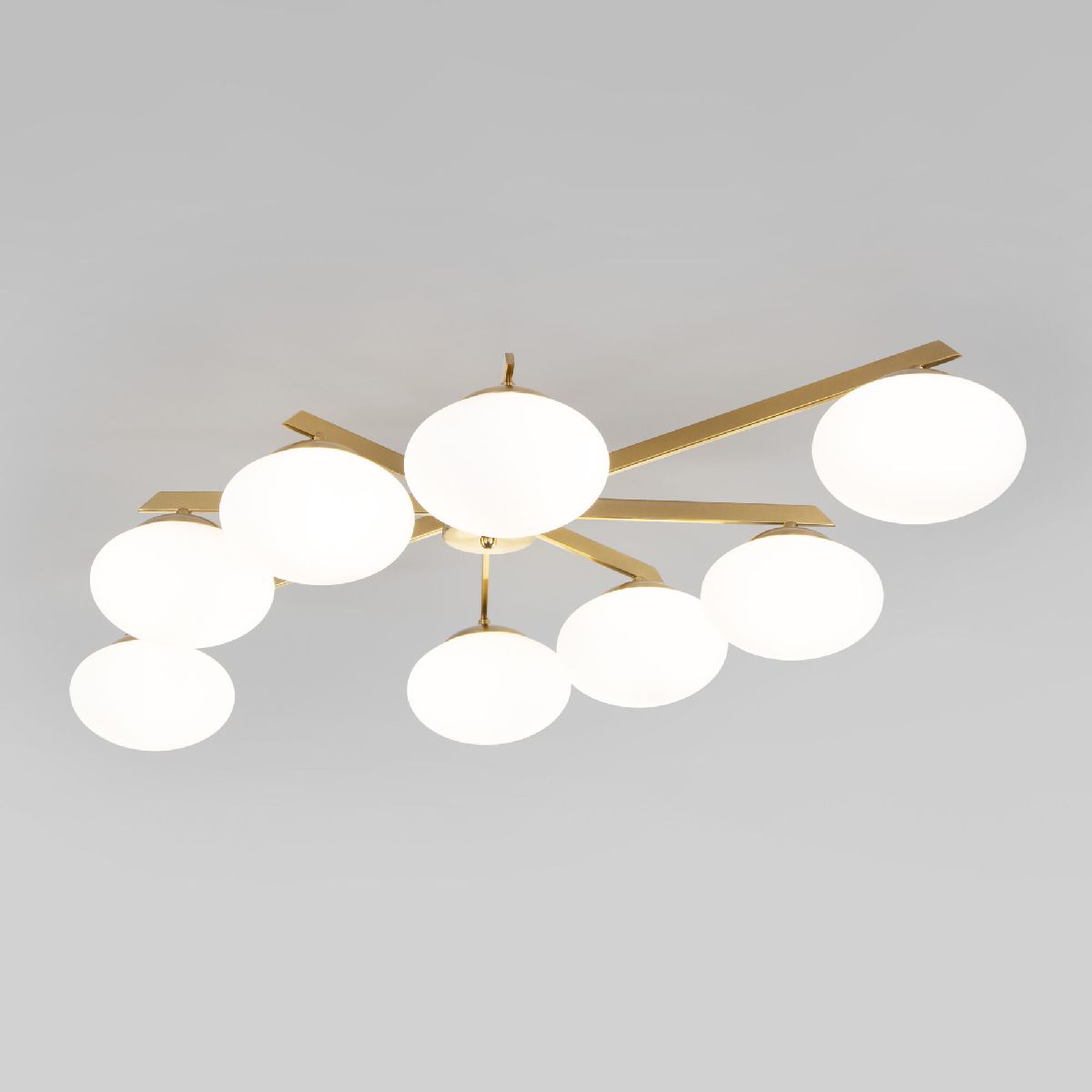 Потолочная люстра Eurosvet Opaline 70220/8 латунь Smart a065768 Потолочная люстра Eurosvet Opaline 70220/8 латунь Smart a065768