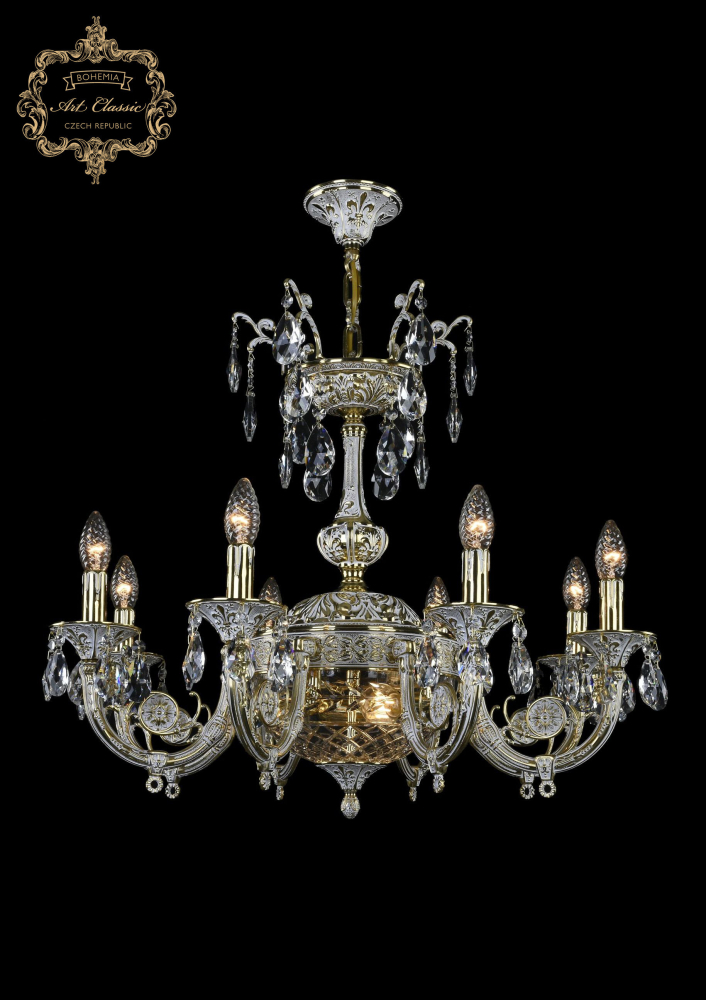 Подвесная люстра Art Classic 31.12.8.KR175SP.250IT.GW.Sp.Clear.1B