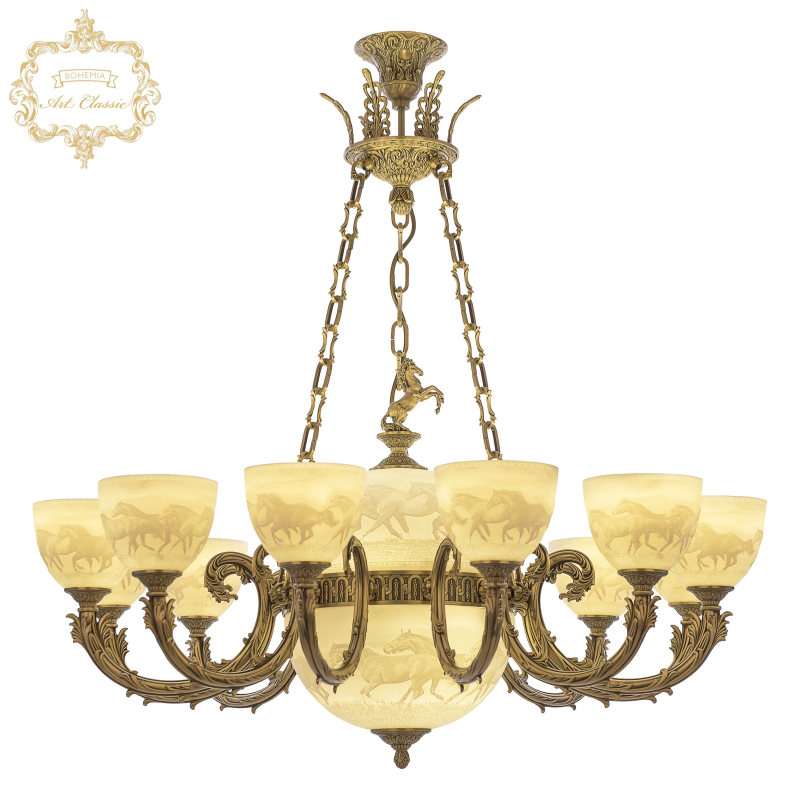 Подвесная люстра Art Classic 31.1009P.12.250.FP.P1.U.Horse.Y4.FH1M