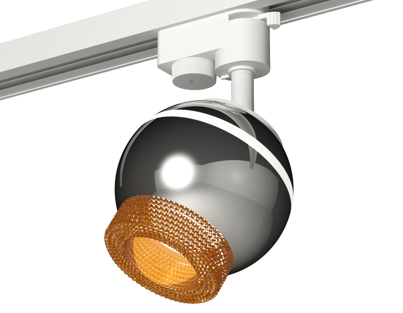 Трековый однофазный светильник с подсветкой Ambrella Light Track System XT1104005 (A2520, C1104, N7195) Трековый однофазный светильник с подсветкой Ambrella Light Track System XT1104005 (A2520, C1104, N7195)