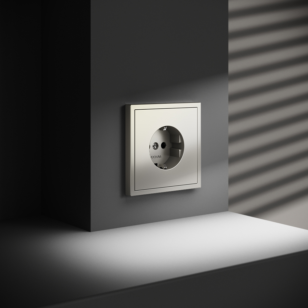 Розетка Voltum S70 VLS040104 (шелк)