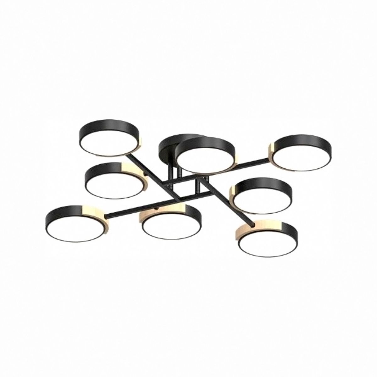 Потолочная люстра LED4U L3212-840 BK Потолочная люстра LED4U L3212-840 BK