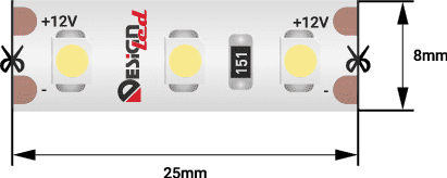 Светодиодная лента DesignLed DSG3120-12-NW-65 002369