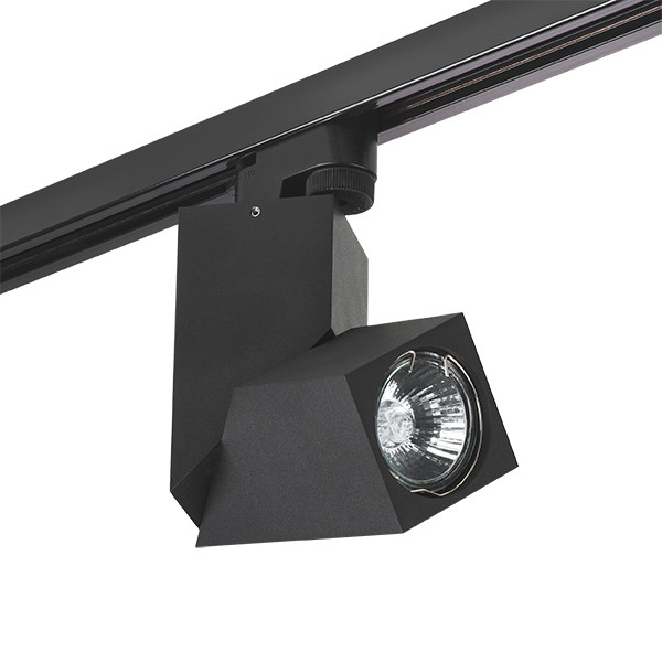 Трековый светильник Lightstar Track 1 black A1T051057 (592017+051057) Трековый светильник Lightstar Track 1 black A1T051057 (592017+051057)