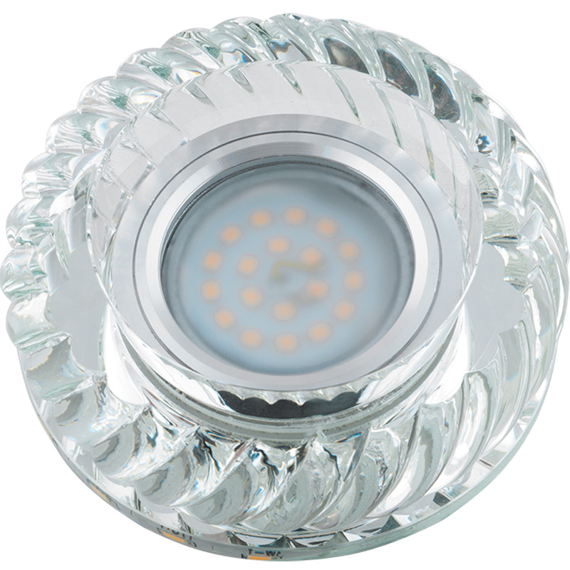 Встраиваемый светильник Fametto Luciole DLS-L123 GU5.3 GLASSY/CLEAR/RGB UL-00000374 Встраиваемый светильник Fametto Luciole DLS-L123 GU5.3 GLASSY/CLEAR/RGB UL-00000374