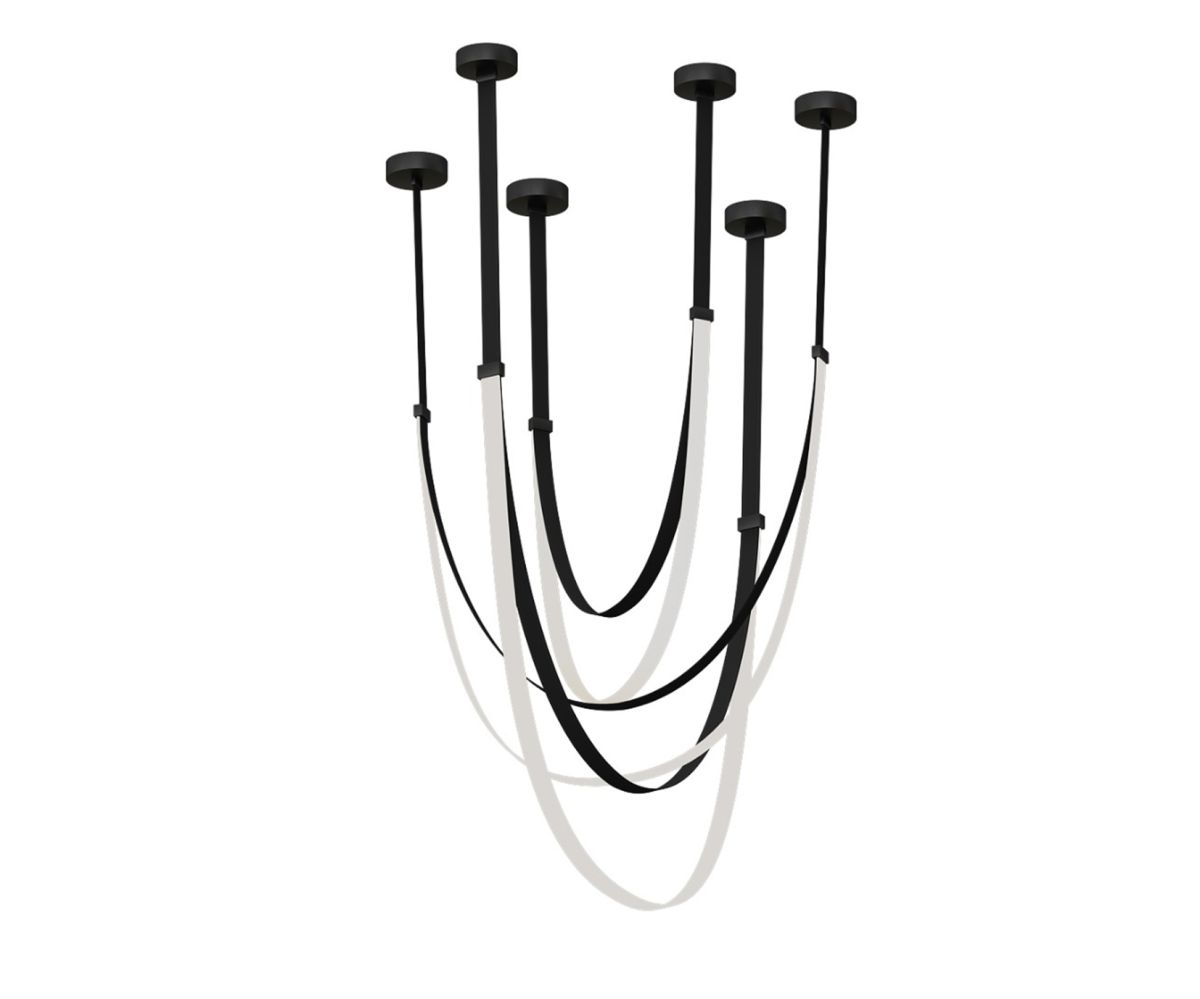 Подвесная люстра Kink Light Лирд 07689A-150+180+210,19 Подвесная люстра Kink Light Лирд 07689A-150+180+210,19