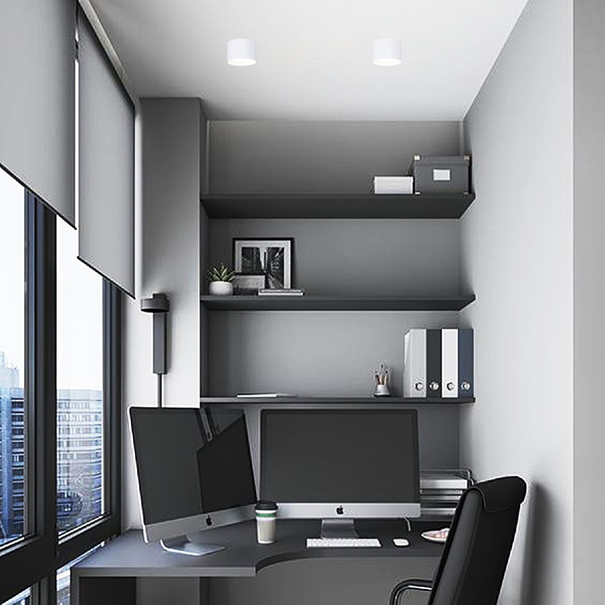 Накладной светильник Reluce 53006-9.5-001LD GX53 WT