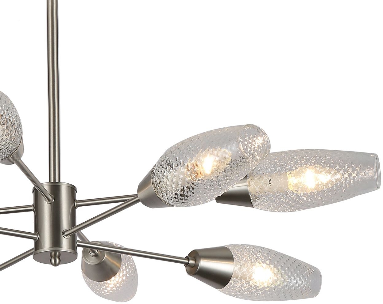 Люстра на штанге Escada Desire 10165/8PL Nickel