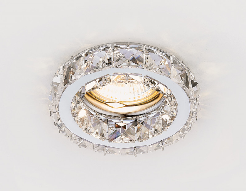 Встраиваемый светильник Ambrella Light K112 CL/CH Встраиваемый светильник Ambrella Light K112 CL/CH