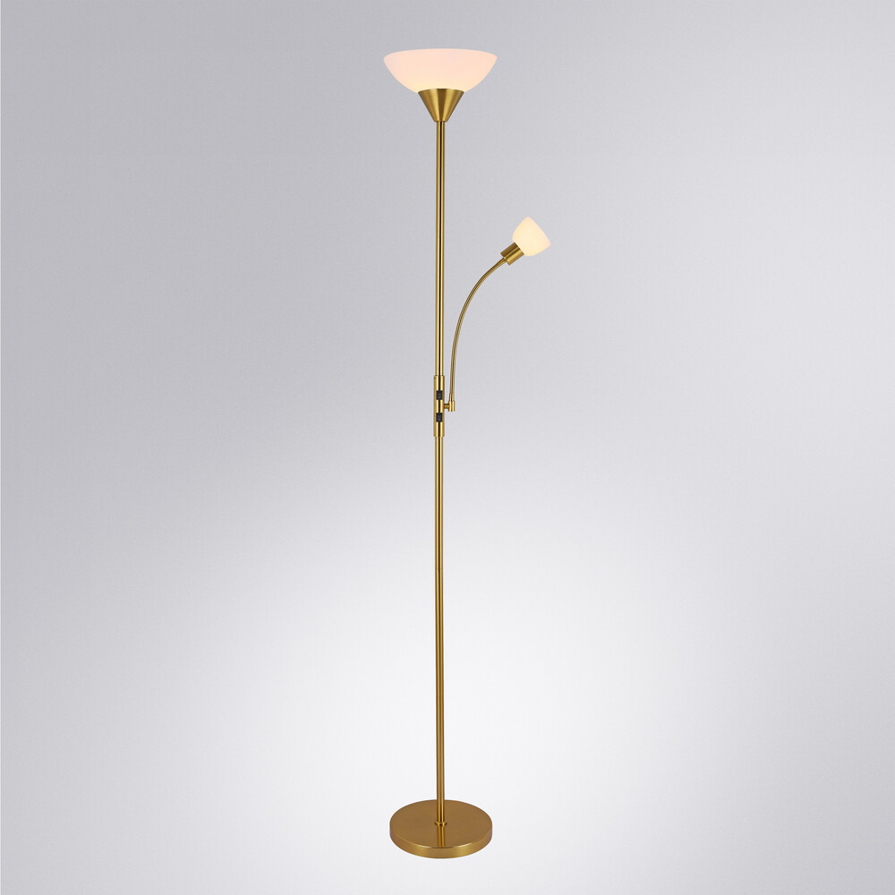 Торшер Arte Lamp Duetto A4085PN-2PB
