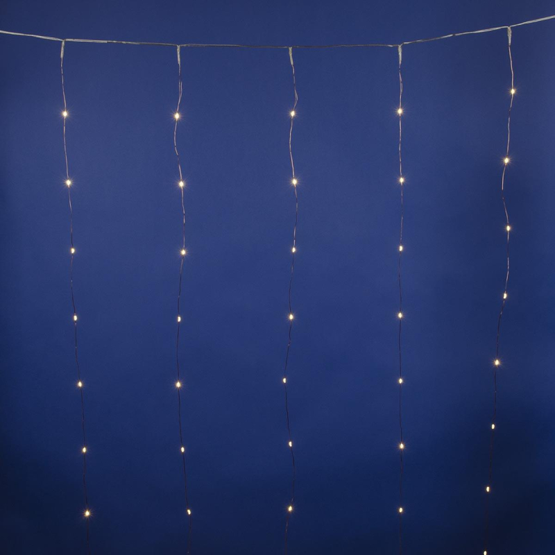 Светодиодная гирлянда Uniel занавес (UL-00007249) теплый белый ULD-C1510-100/STA Warm White IP44