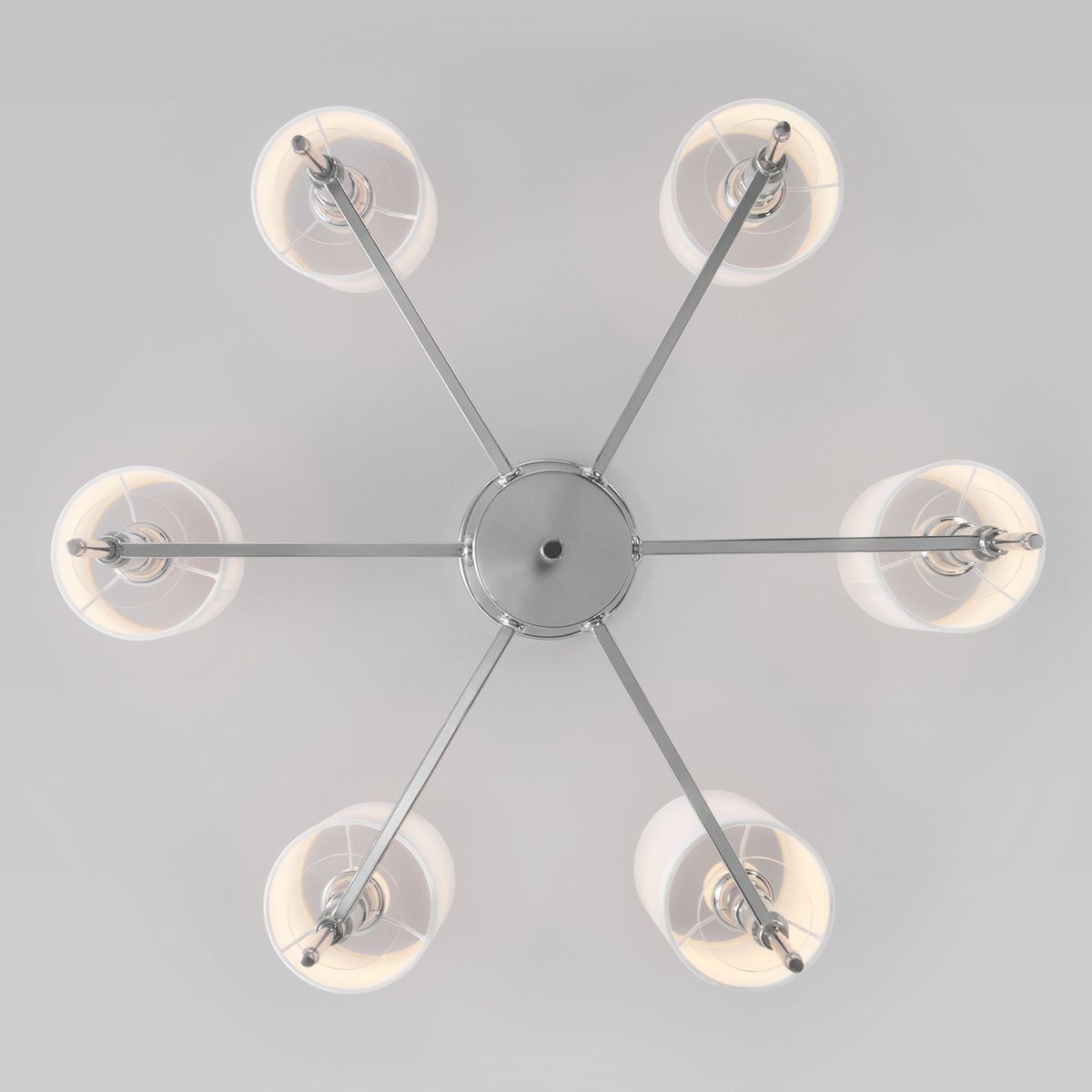 Люстра на штанге Eurosvet Brielle 60132/6 хром