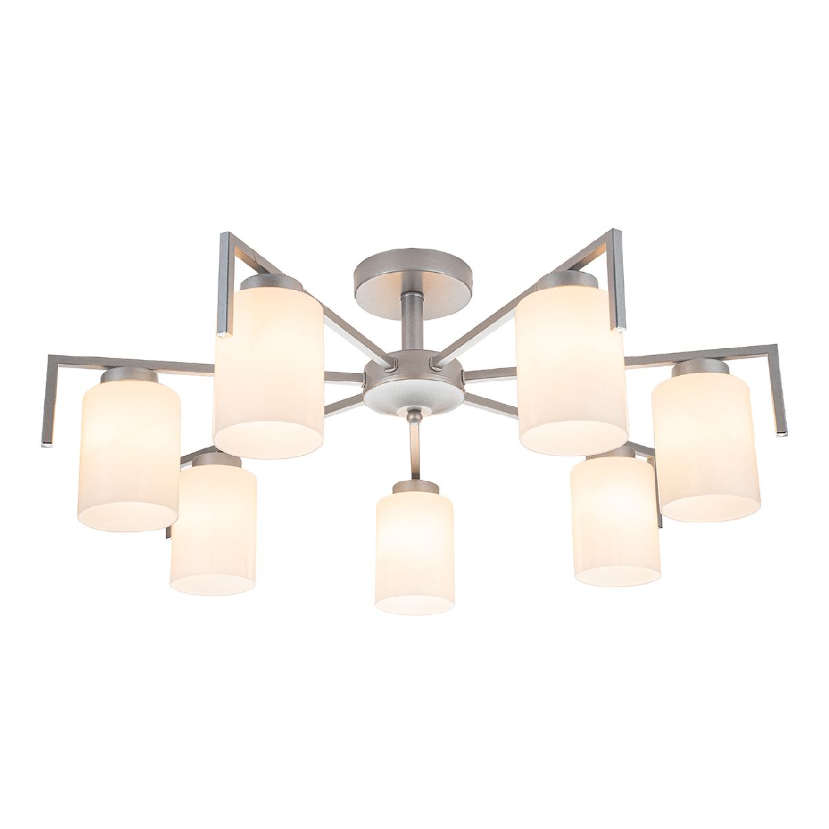 Люстра на штанге Escada Style 1142/7P Silver Люстра на штанге Escada Style 1142/7P Silver