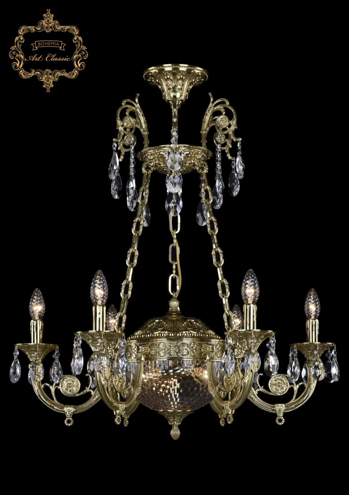 Подвесная люстра Art Classic 31.44.6.KR175SP.250IT.G.Sp.Clear.1C