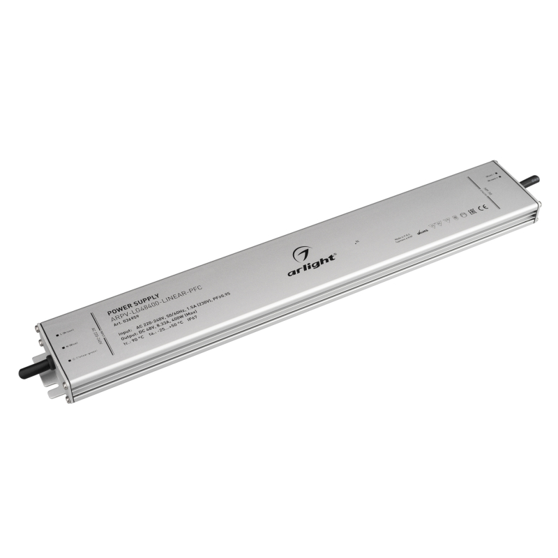Блок питания Arlight ARPV-LG48400-LINEAR-PFC 48V 8.33A 400W 036959 Блок питания Arlight ARPV-LG48400-LINEAR-PFC 48V 8.33A 400W 036959