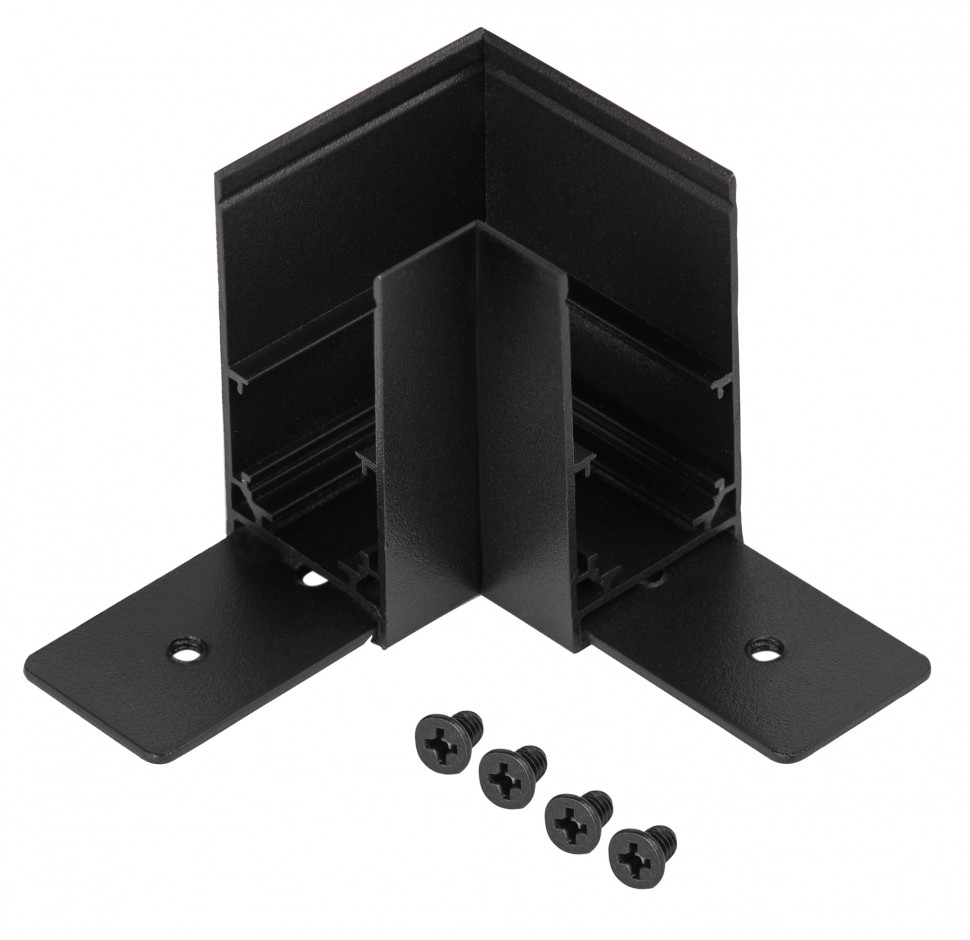 Коннектор угловой для накладного магнитного шинопровода ЭРА TRM-S20-CC-B Б0054787 Коннектор угловой для накладного магнитного шинопровода ЭРА TRM-S20-CC-B Б0054787