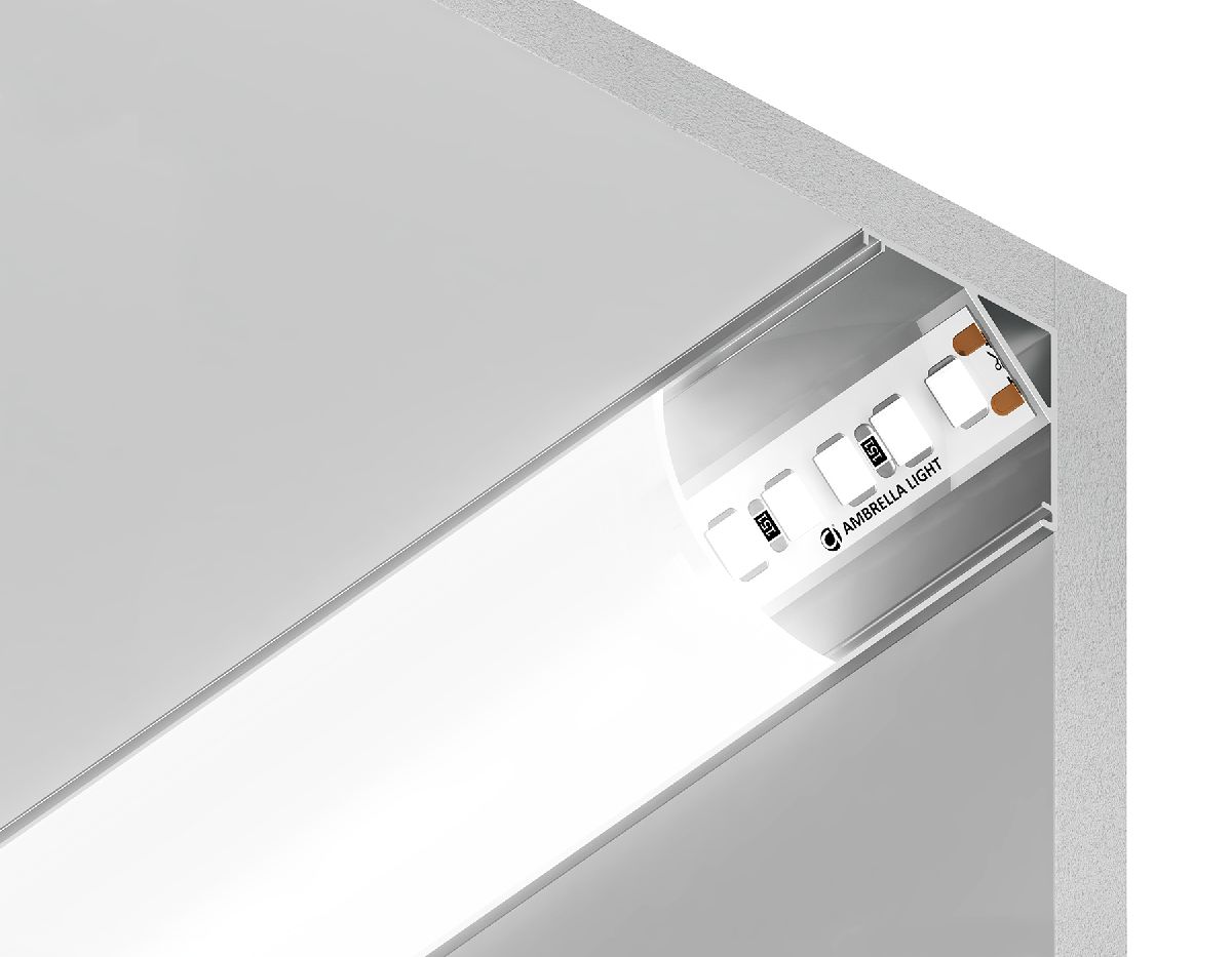 Алюминиевый угловой профиль Ambrella Light Alum Profile GP2100AL Алюминиевый угловой профиль Ambrella Light Alum Profile GP2100AL