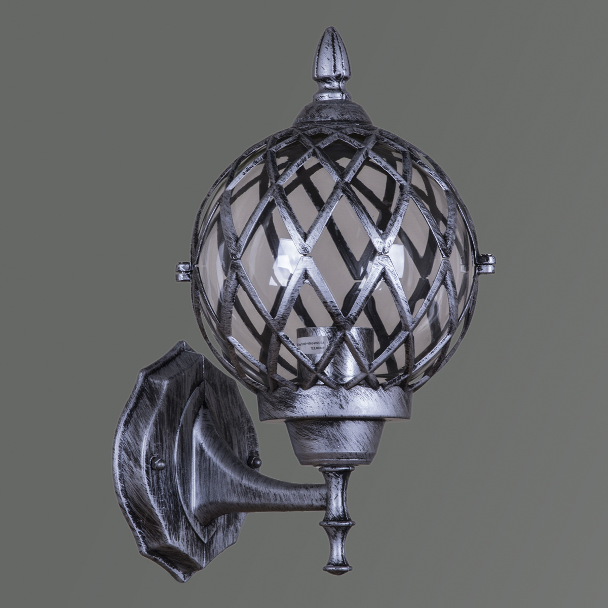 Уличный настенный светильник Reluce 09018-0.2-001SW BKSL