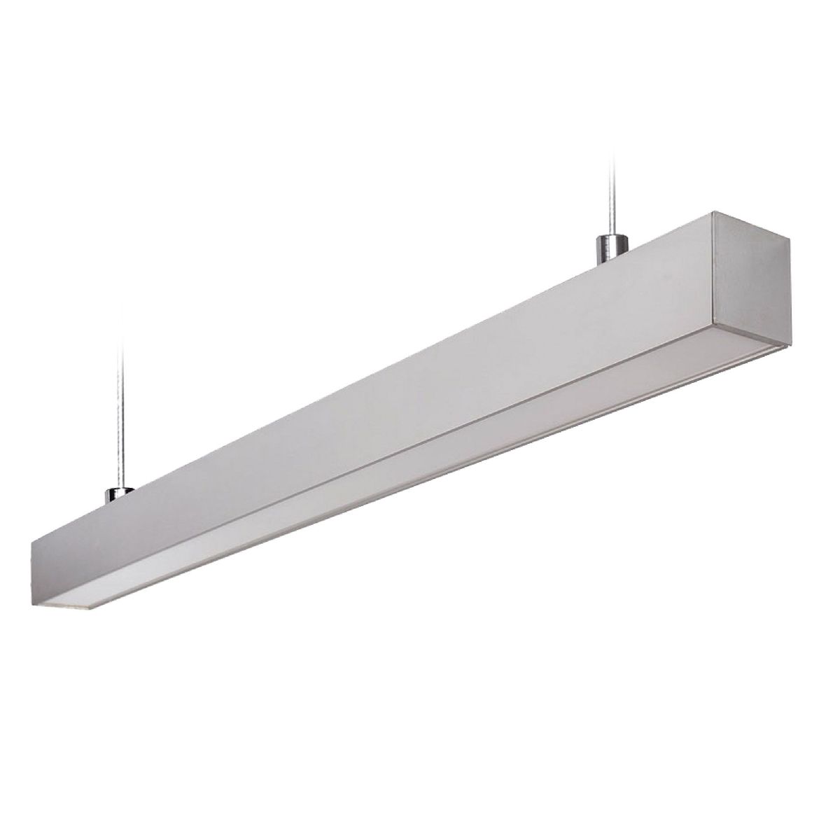 Линейный подвесной светильник Uniel ULO-K10D 40W/4000K/L100 IP65 SILVER UL-00012021