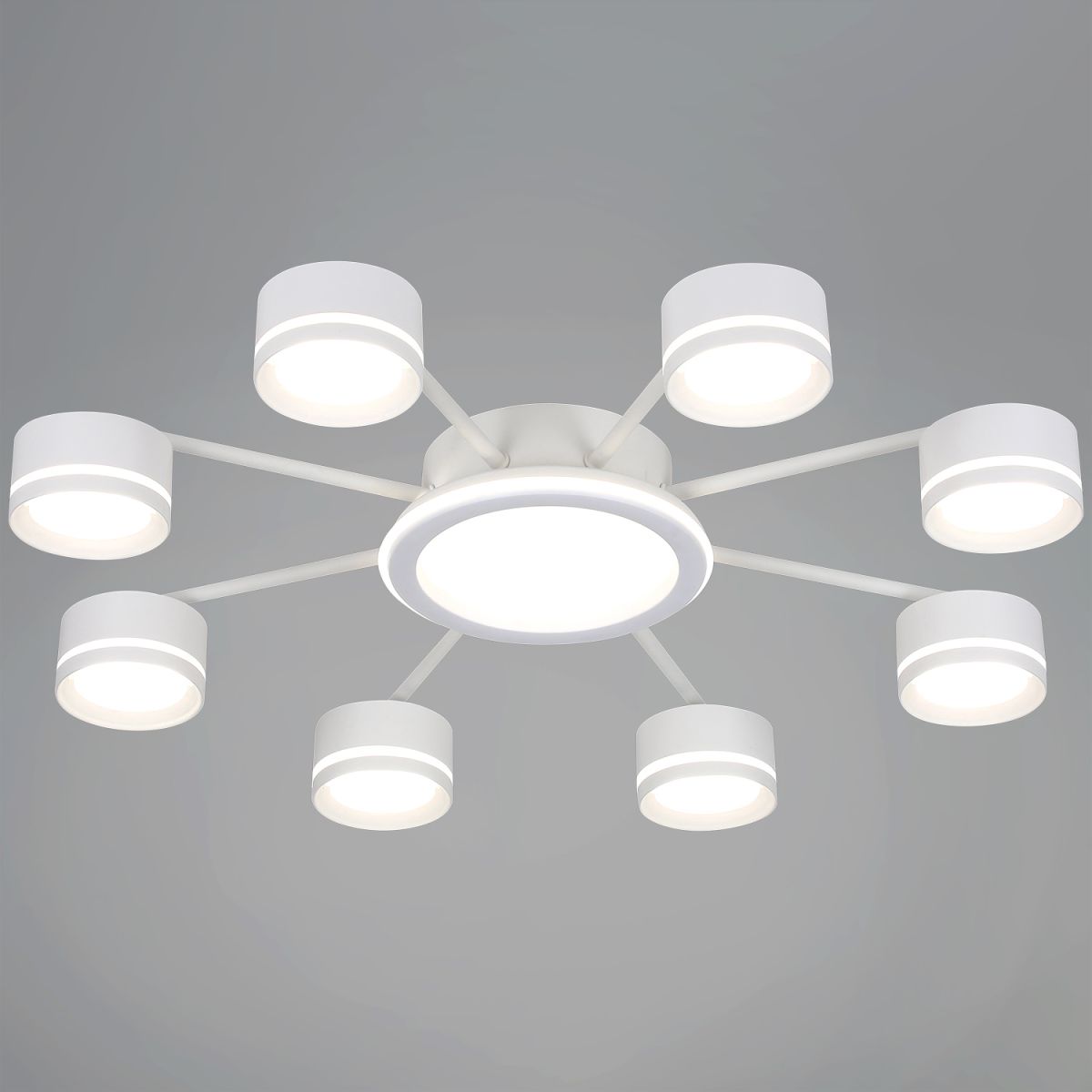 Потолочная люстра Reluce 20590-0.3-8+1 White