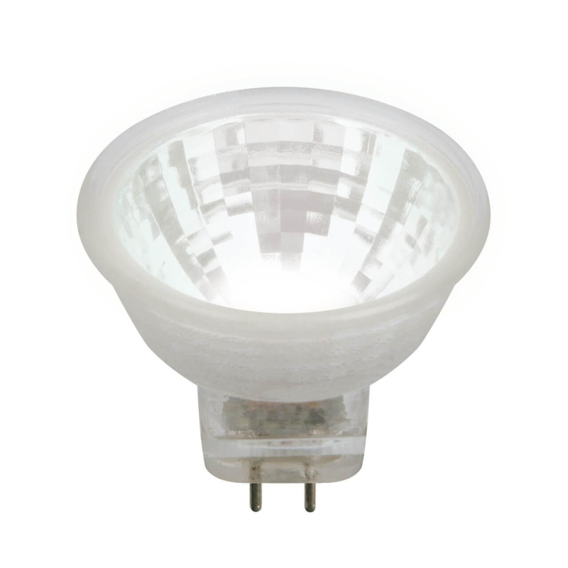 Лампа светодиодная (UL-00001703) Uniel GU4 3W 4000K прозрачная LED-MR11-3W/NW/GU4/220V GLZ21TR