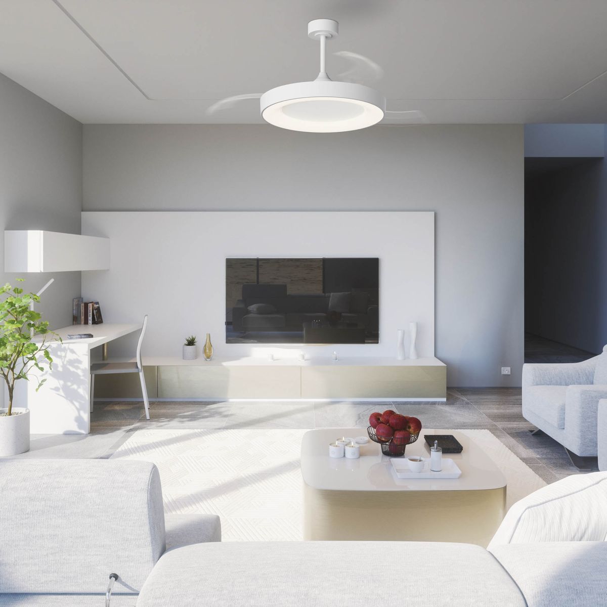 Люстра-вентилятор Mantra Niseko Fan 9010