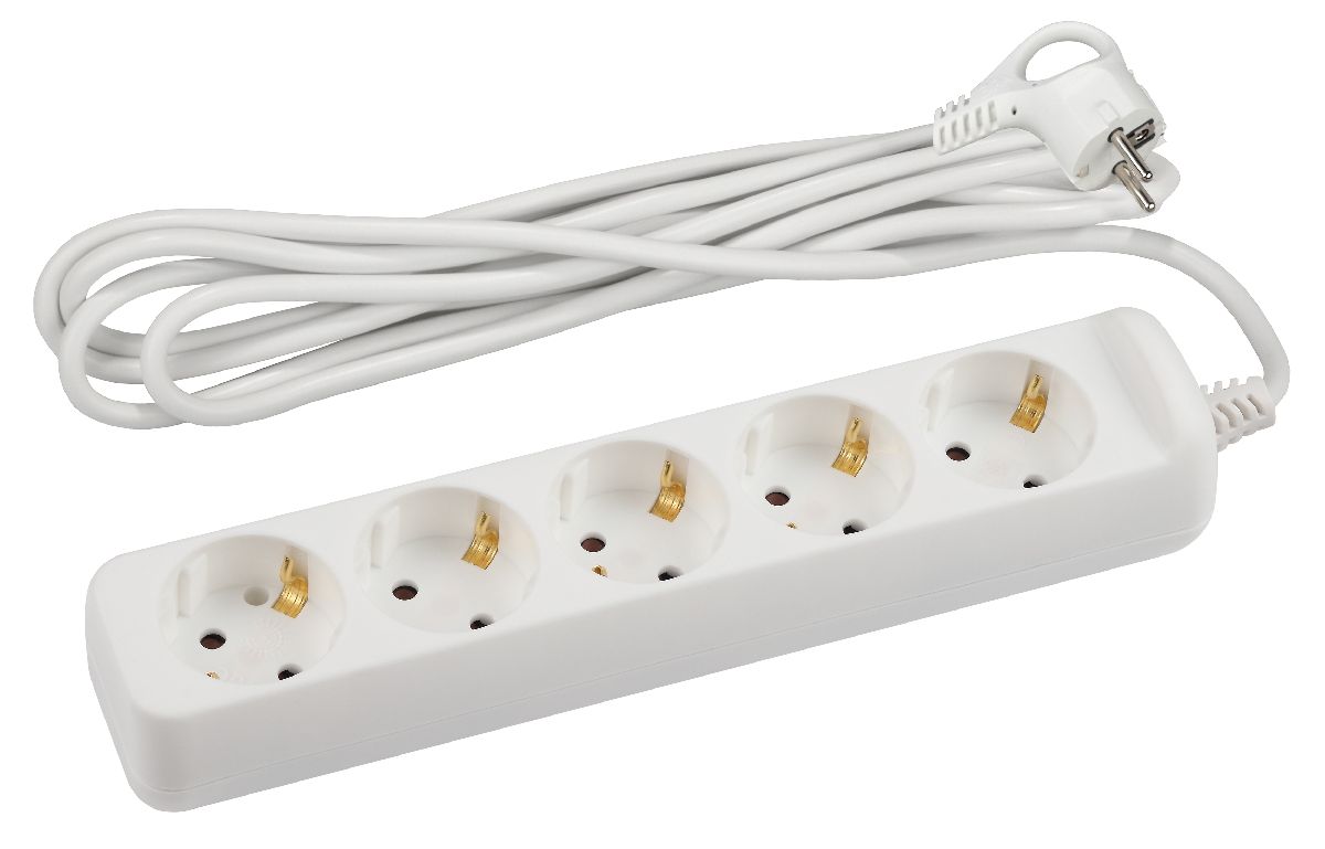 Удлинитель электрический Эра U-5e-3m-3x1,5 Б0044038