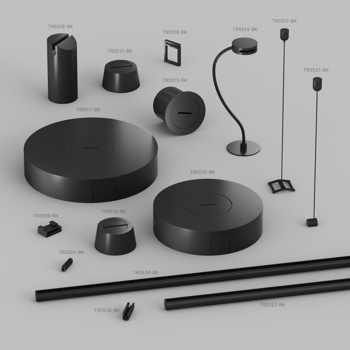 Накладное основание Denkirs Belty Base TR5512-BK