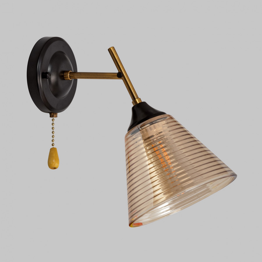 Бра IMEX MD.4250-1-W-COP+BK Бра IMEX MD.4250-1-W-COP+BK