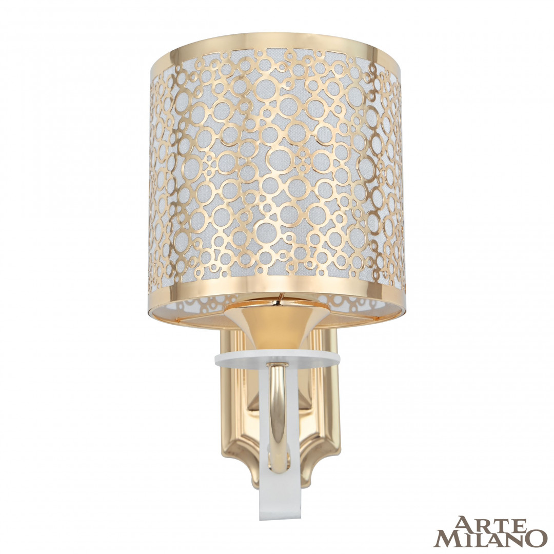 Бра Arte Milano Florentia-6067 306067/1W Wh/Gd Бра Arte Milano Florentia-6067 306067/1W Wh/Gd