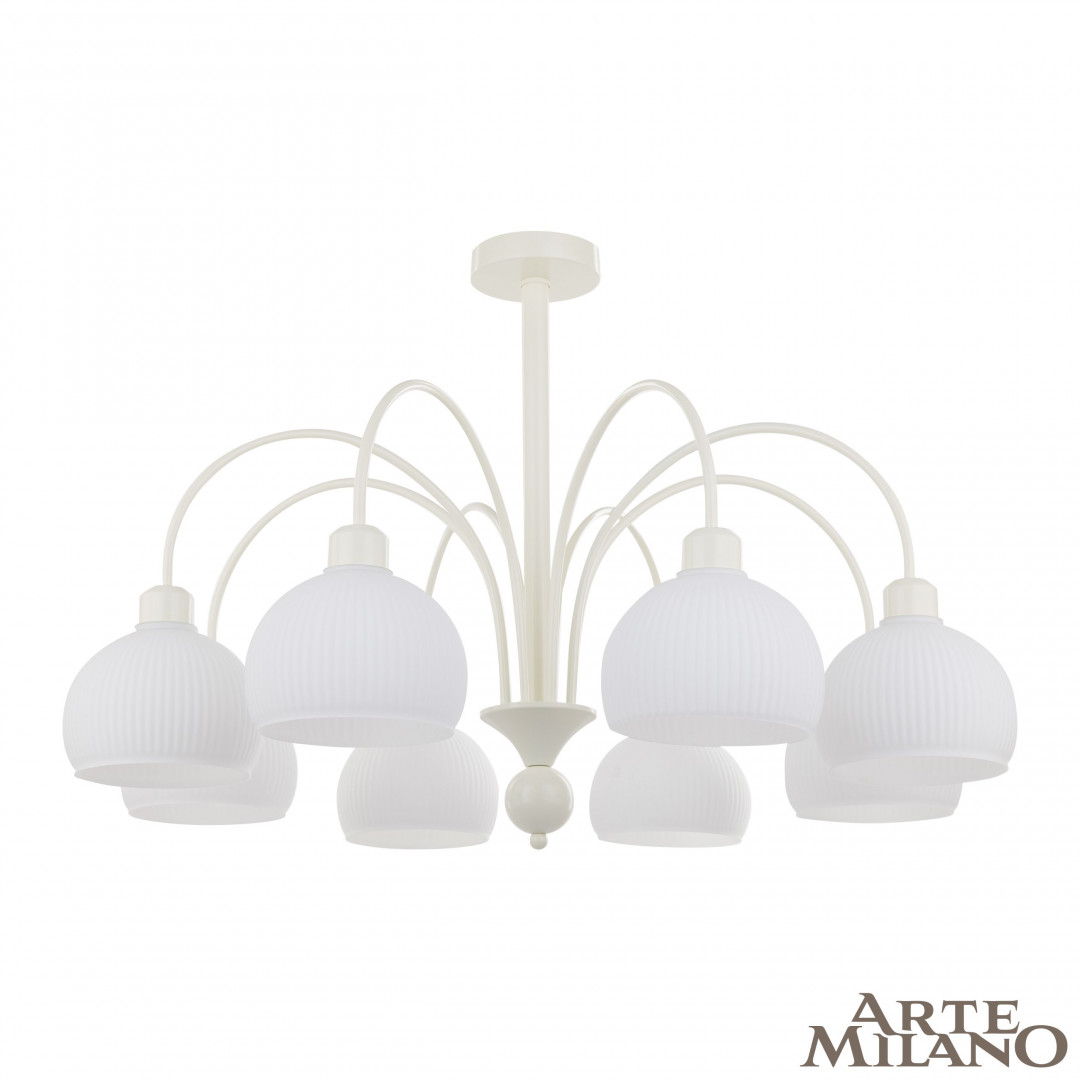Люстра на штанге Arte Milano Napoli 313066/D820/8 IV Люстра на штанге Arte Milano Napoli 313066/D820/8 IV