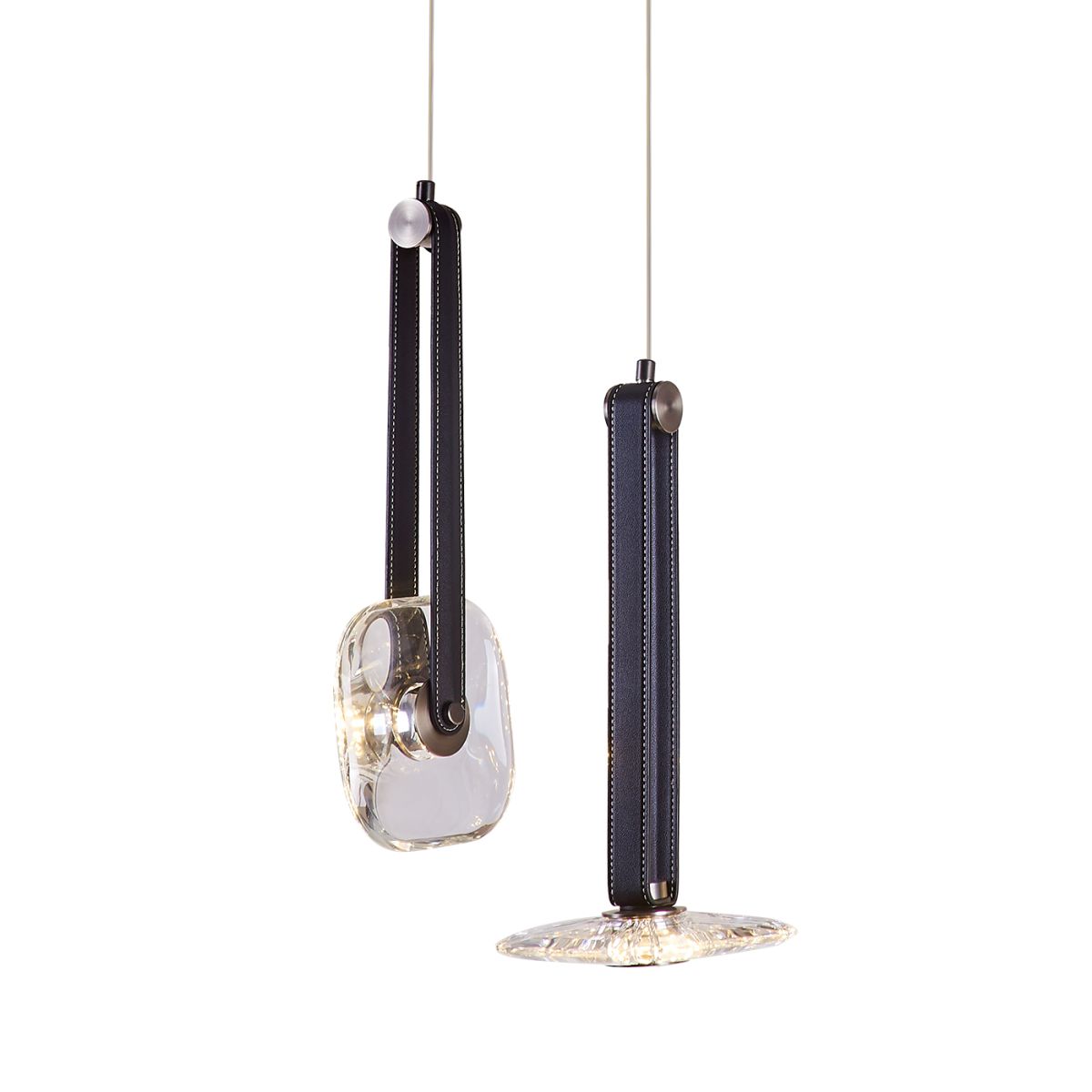 Подвесной светильник Delight Collection OD2553-2 black/clear