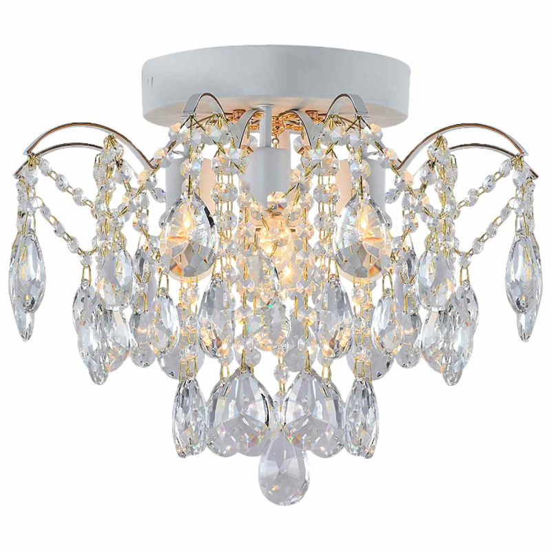 Потолочная люстра Reluce 04039-0.3-04 WH+GOLD PN Потолочная люстра Reluce 04039-0.3-04 WH+GOLD PN