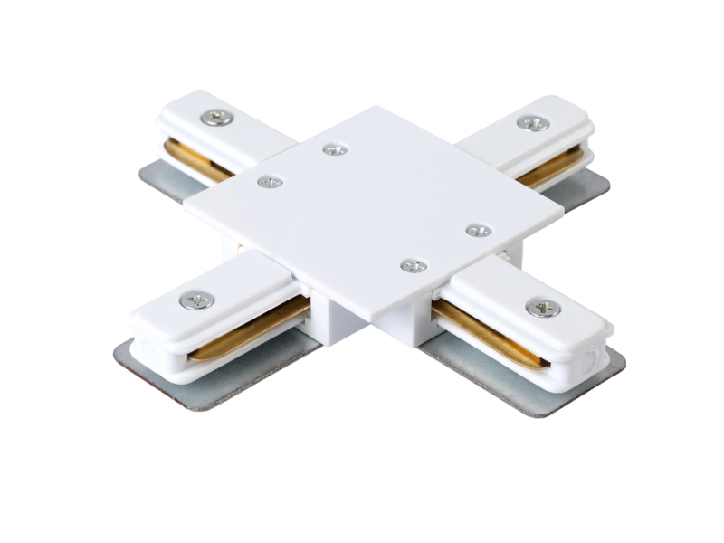 Соединитель X-образный (однофазный) Crystal Lux CLT 0.2211 CLT 0.2211 04 WH Соединитель X-образный (однофазный) Crystal Lux CLT 0.2211 CLT 0.2211 04 WH
