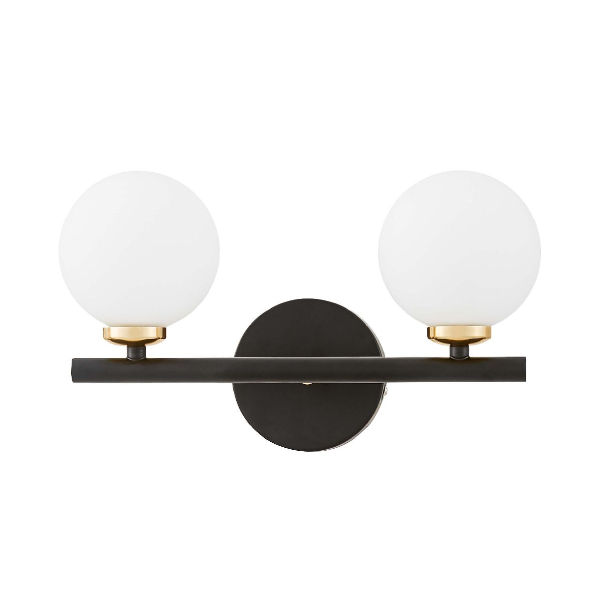 Бра Lumina Deco Marsiada LDW 6033-2 BK+F.GD Бра Lumina Deco Marsiada LDW 6033-2 BK+F.GD