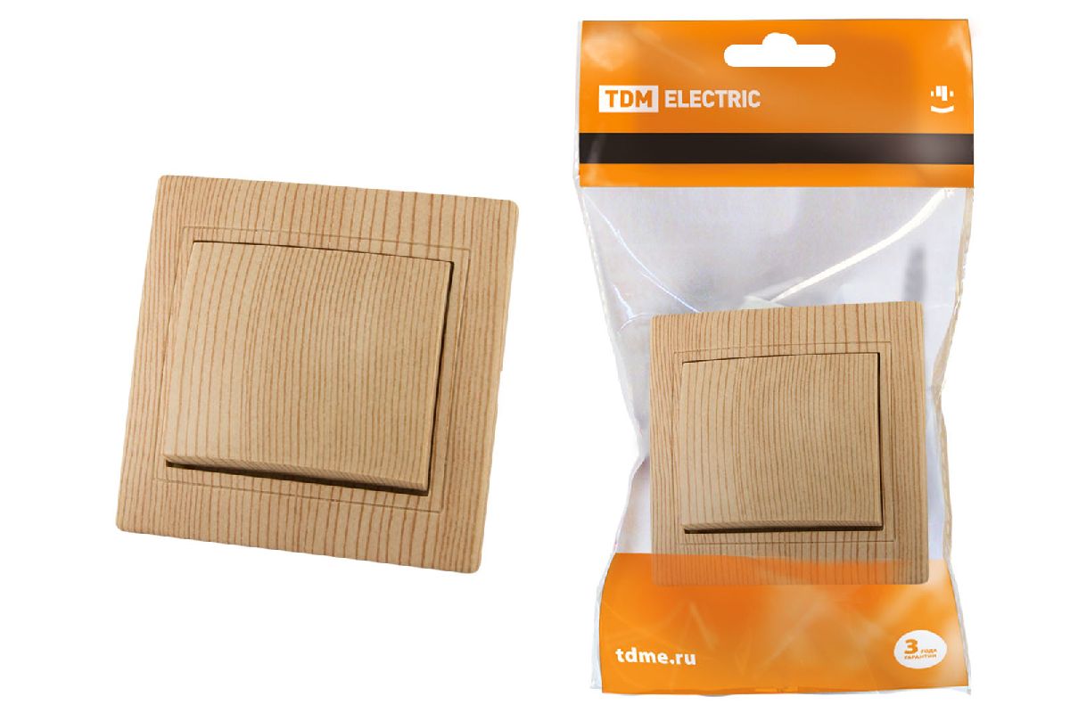 Выключатель одноклавишный Таймыр TDM Electric SQ1814-0201