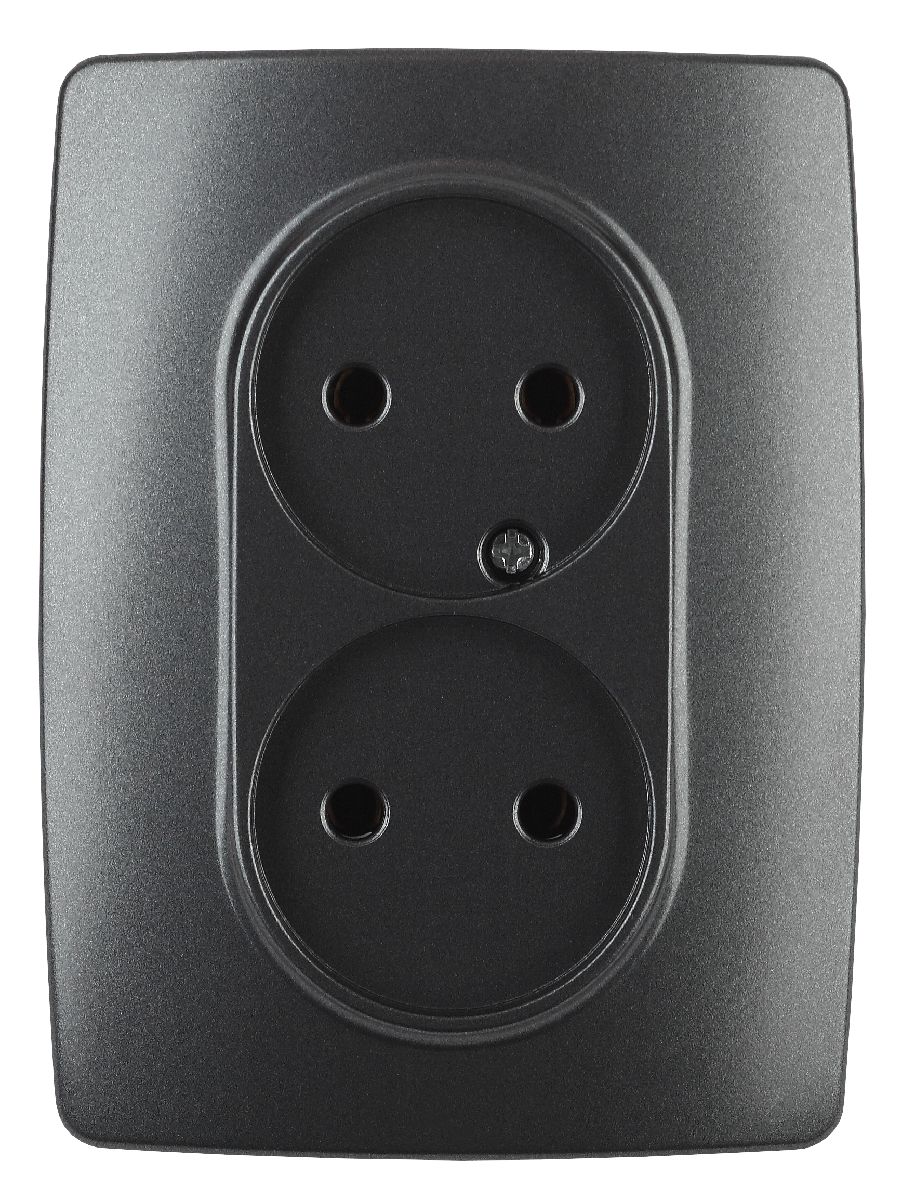 Розетка 2x2P Эра 12-2107-05 Б0031242