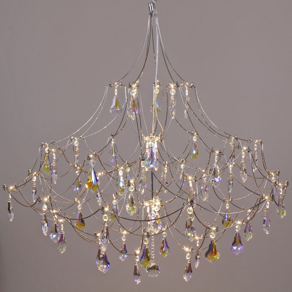 Люстры хрустальные ILLUMICO IL8006-800HX-60 Ether Люстры хрустальные ILLUMICO IL8006-800HX-60 Ether