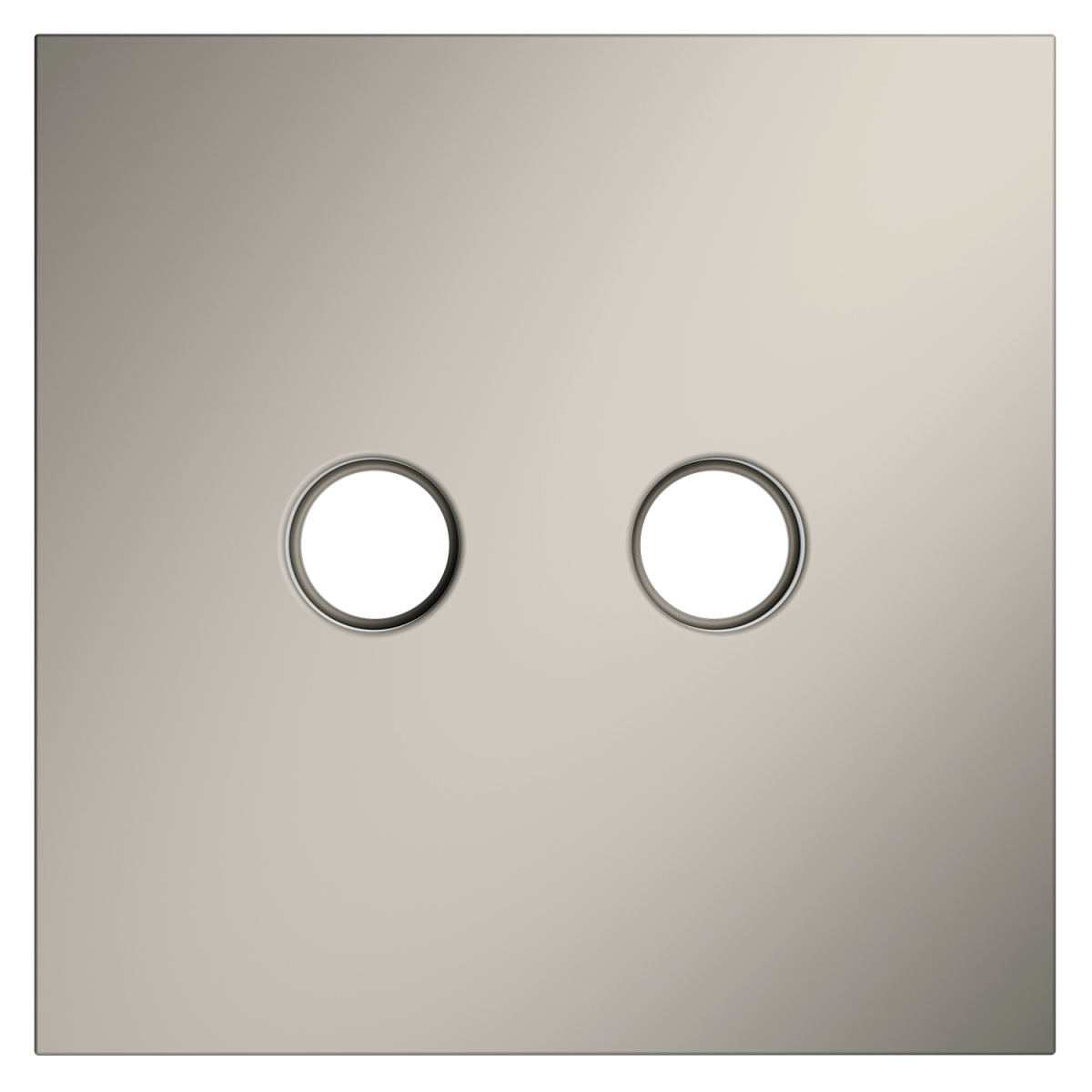 Накладка для розетки телевизионной оконечной TV+SAT Voltum S70 (кашемир) VLS001603