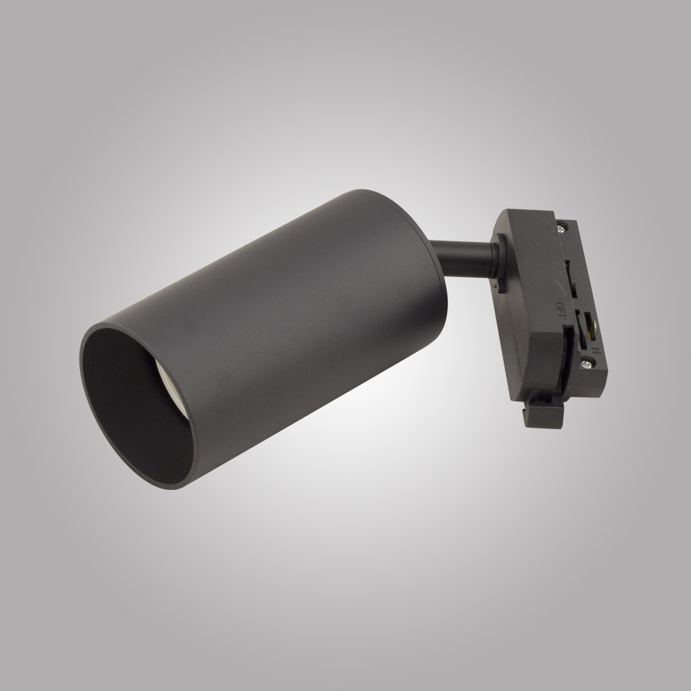 Трековый однофазный светильник AM Group AM473 BK