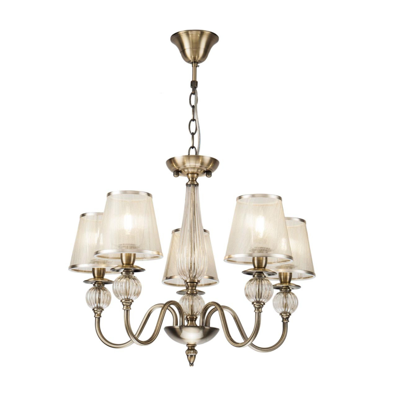 Подвесная люстра Freya Inessa FR2685PL-05BZ Подвесная люстра Freya Inessa FR2685PL-05BZ