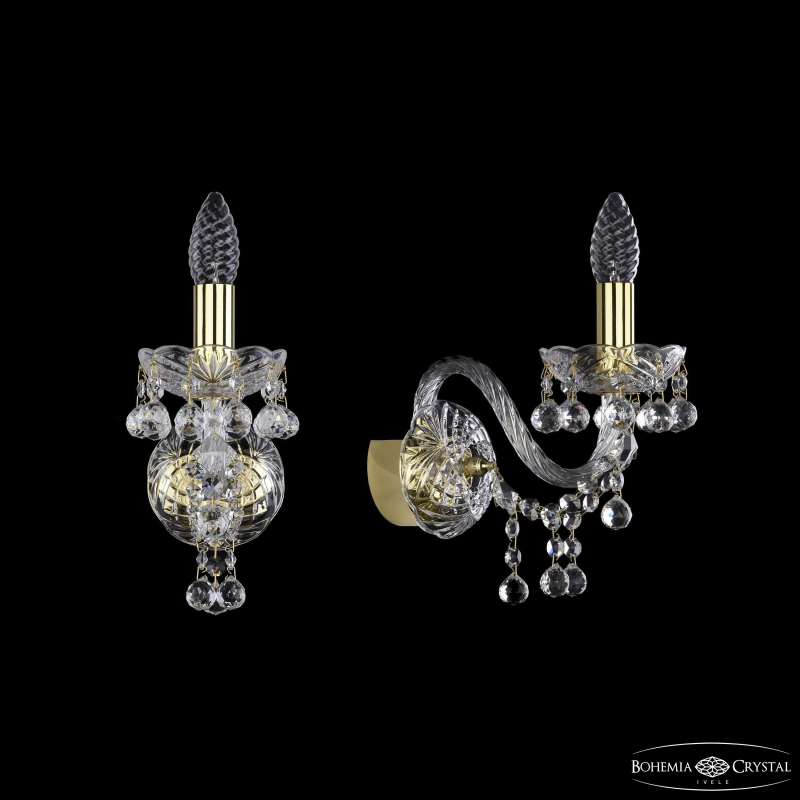 Бра Bohemia Ivele Crystal 1409B/1/160 G Бра Bohemia Ivele Crystal 1409B/1/160 G