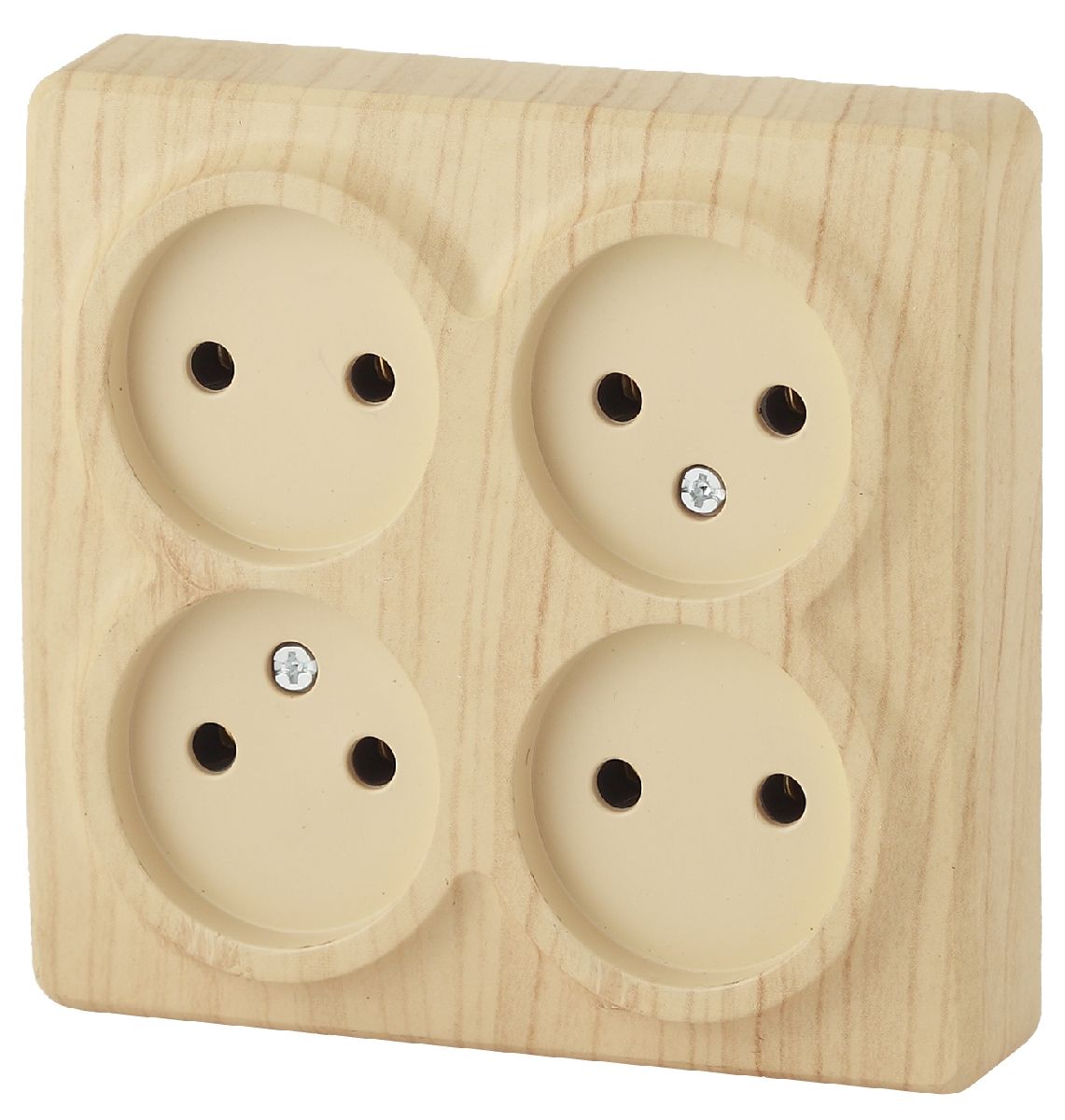 Розетка 4х2P Эра 11-2210-11 Б0020708