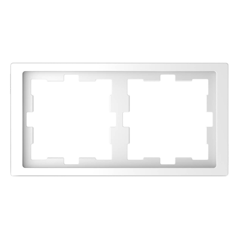Рамка 2-постовая Schneider Electric Merten D-Life MTN4020-6535