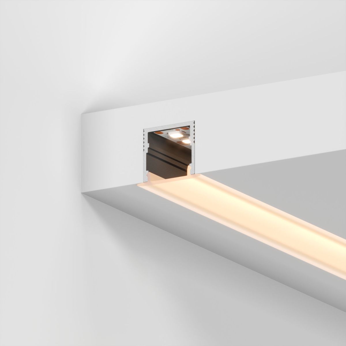 Профиль Arlight SL-MINI-15-3000 BLACK (Алюминий) 061611