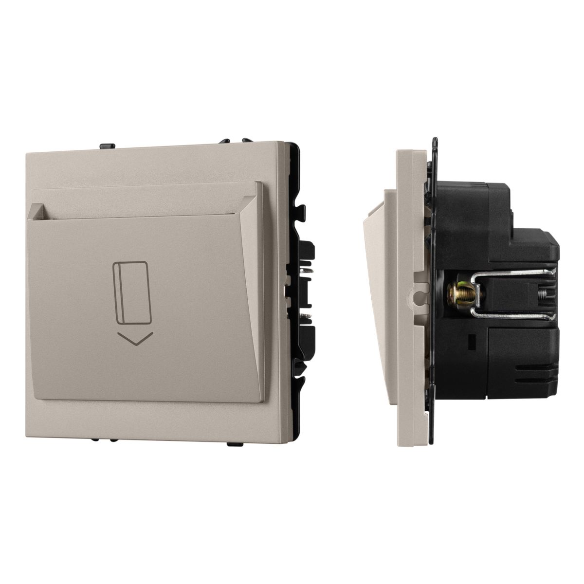 Выключатель карточный магнитный софт-тач кашемир Arlight SWT-CRD-SFPL-CA (250V, 25A) 064814