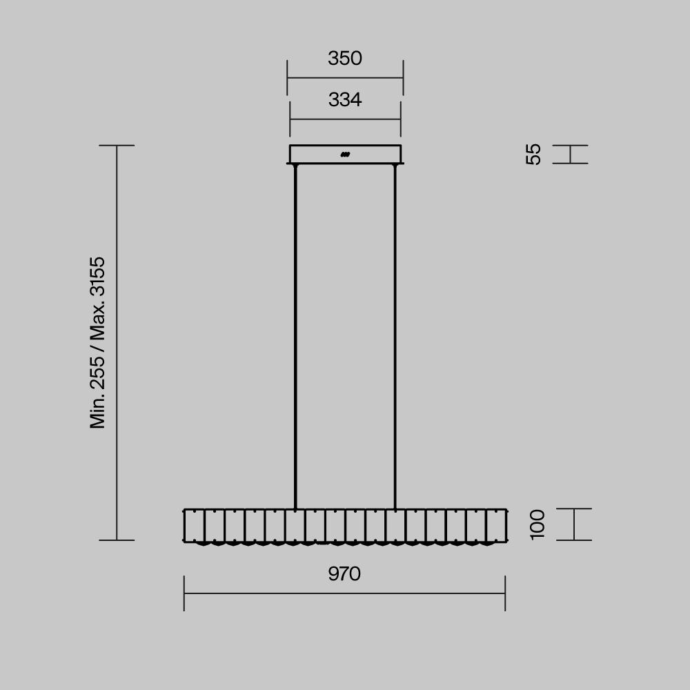 Подвесной светильник Maytoni Majesty MOD517PL-L28BS3K