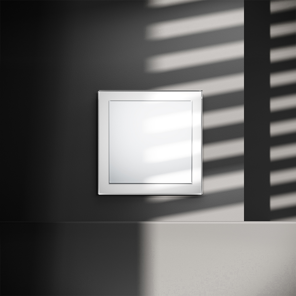 Выключатель одноклавишный Voltum S70 VLS010101 (белый глянцевый)