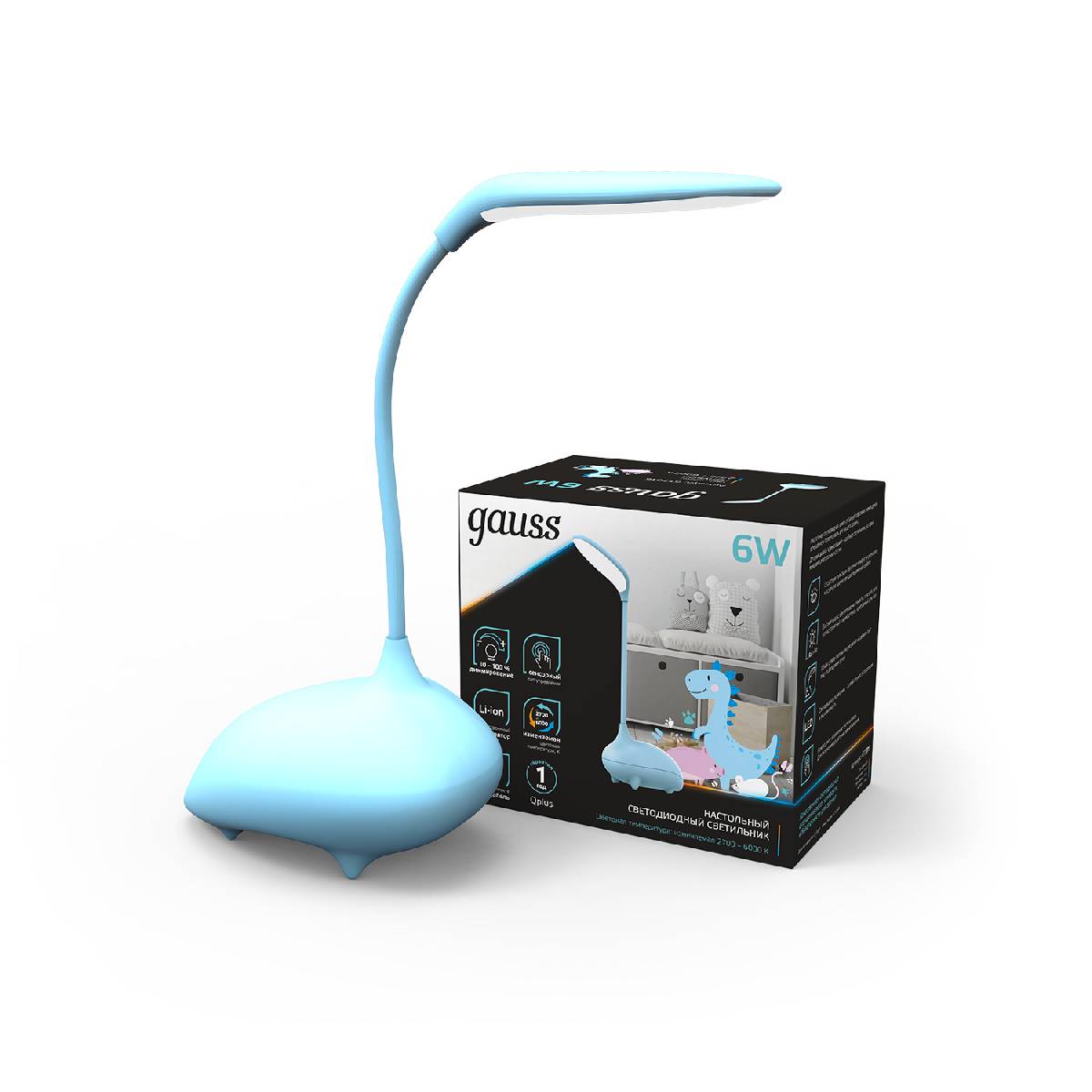 Настольная лампа Gauss Qplus GT7016 Настольная лампа Gauss Qplus GT7016